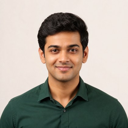 AI generated sample portrait of Aditya Tomar